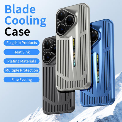 For Huawei Pura 80 Ultra 5G Blade Cooling PC Full Coverage Phone Case - Graphite Black - EDA006842903C