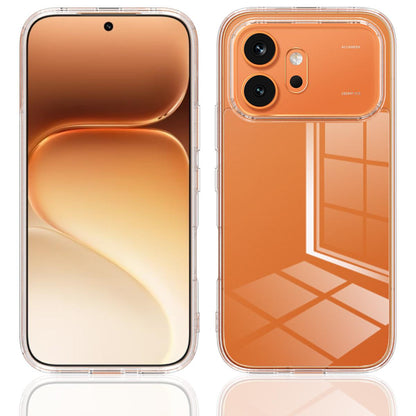 For Honor 600 / 600 Pro 5G Global Scratchproof Acrylic TPU Phone Case - Transparent - EDA006844918A