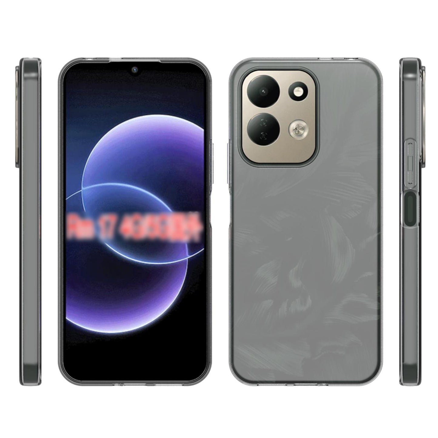 For Redmi 17 5G / 4G Global 170mm Waterproof Texture TPU Phone Case(Transparent)