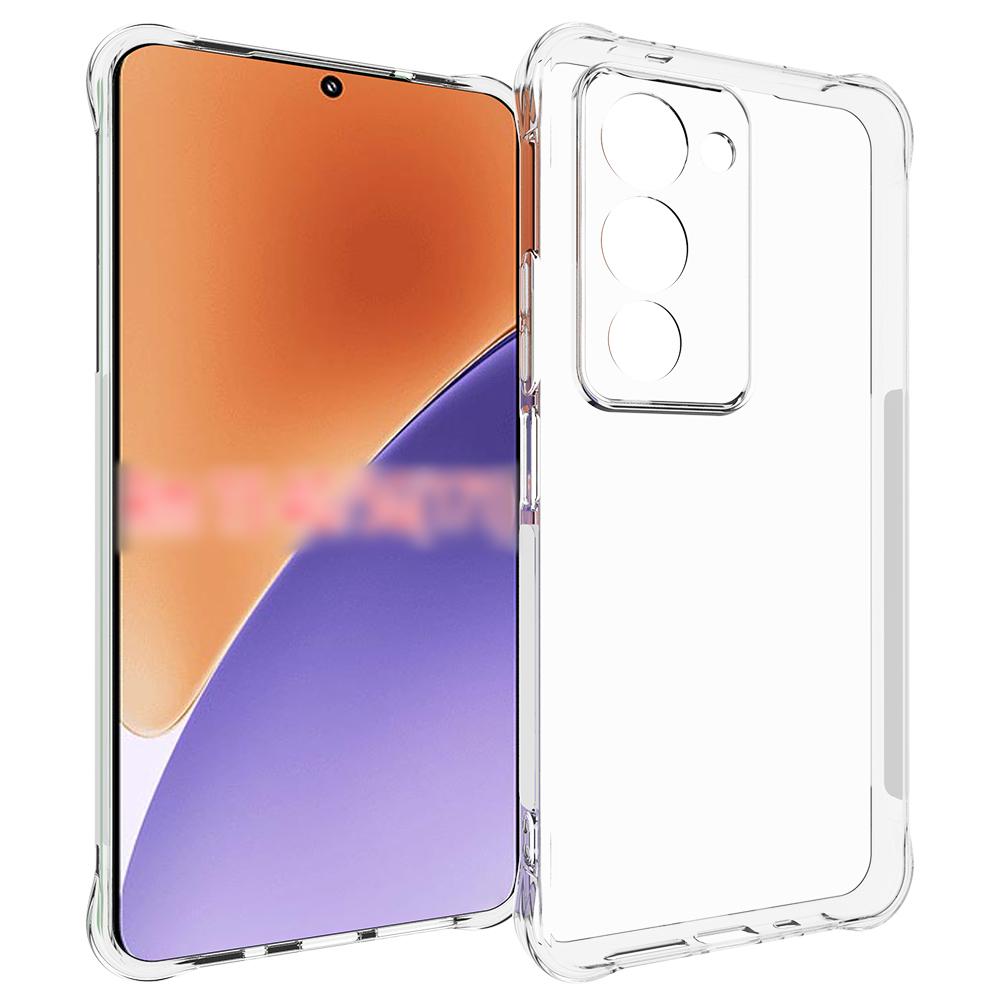 For Redmi 15 5G / 4G EU 171mm Shockproof Non-slip Thickening TPU Phone Case - Transparent - EDA006859222A