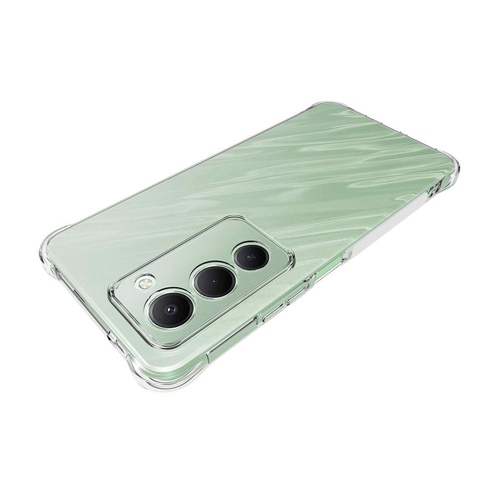 For Redmi 15 5G / 4G EU 171mm Shockproof Non-slip Thickening TPU Phone Case - Transparent - EDA006859222A