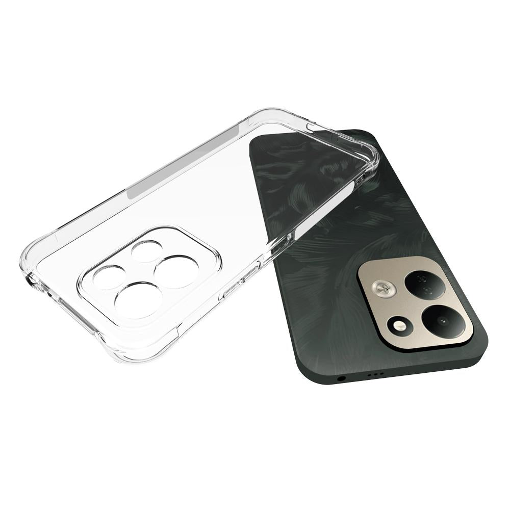 For Redmi 17 5G / 4G Global 170mm Shockproof Non-slip Thickening TPU Phone Case(Transparent)
