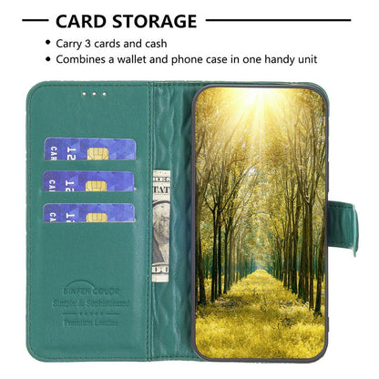 For Redmi 17 4G / 5G Global 170mm Diamond Lattice Wallet Flip Leather Phone Case(Green)