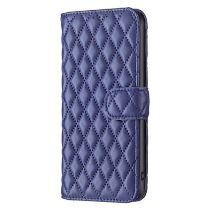 For Redmi Note 17 Pro 5G Global 163mm Diamond Lattice Wallet Flip Leather Phone Case(Blue)
