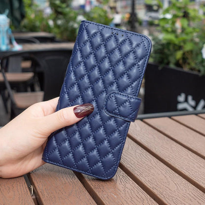 For Redmi Note 17 Pro 5G Global 163mm Diamond Lattice Wallet Flip Leather Phone Case(Blue)