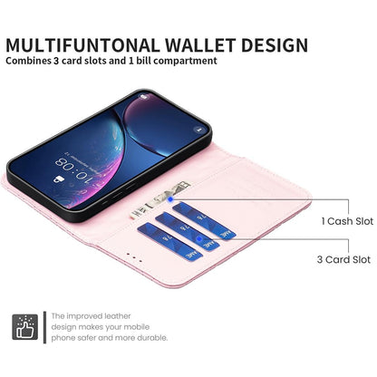 For Redmi Note 17 Pro 5G Global 163mm Diamond Lattice Wallet Flip Leather Phone Case(Pink)