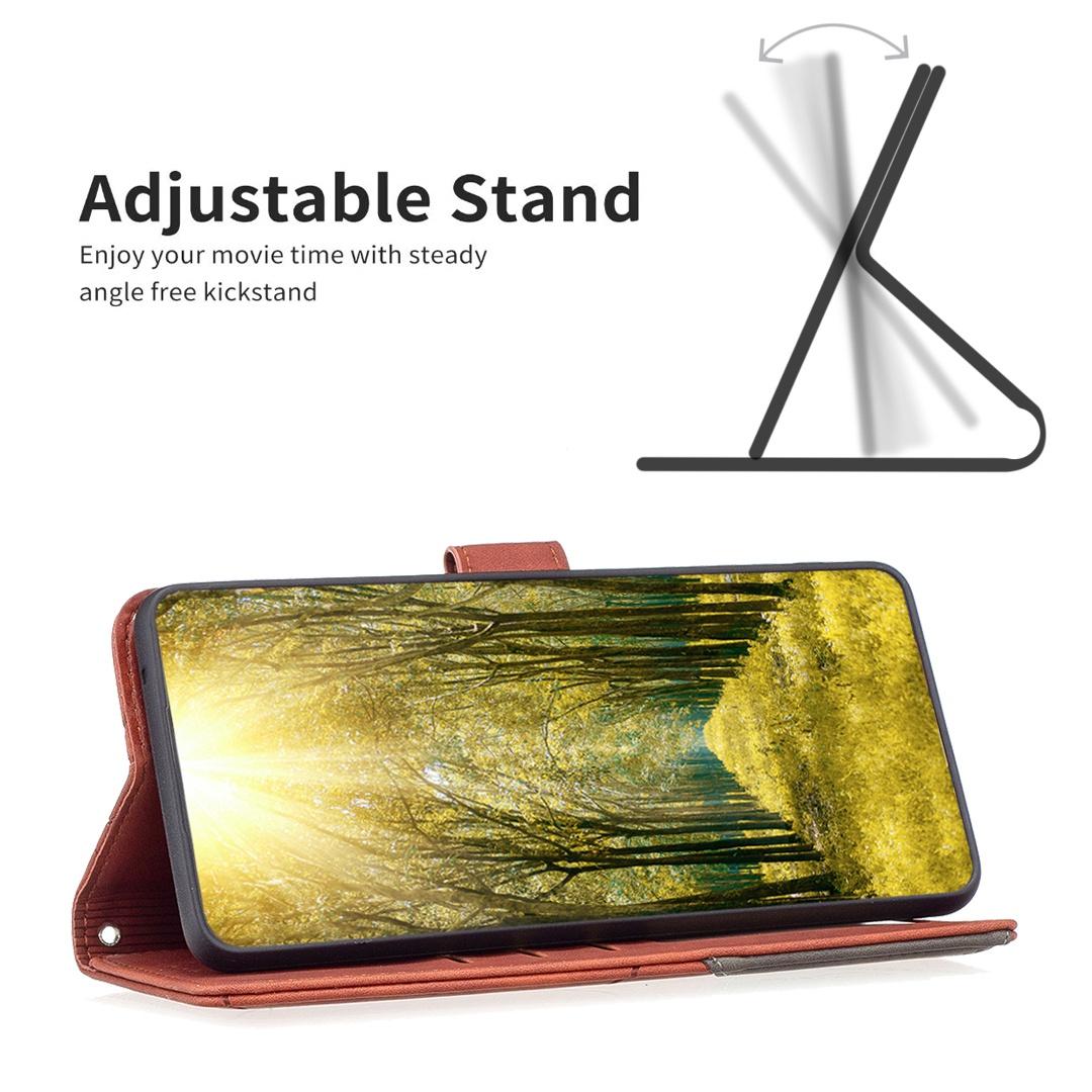 For Redmi Note 17 Pro 5G Global 163mm Magnetic Buckle Rhombus Texture Leather Phone Case(Brown)