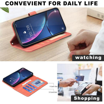 For Redmi Note 17 Pro 5G Global 163mm Magnetic Buckle Rhombus Texture Leather Phone Case(Brown)