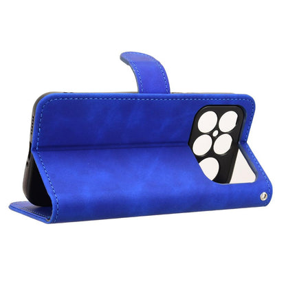 For Redmi K90 Pro Max / Poco F8 Ultra Skin Feel Magnetic Flip Leather Phone Case(Blue)