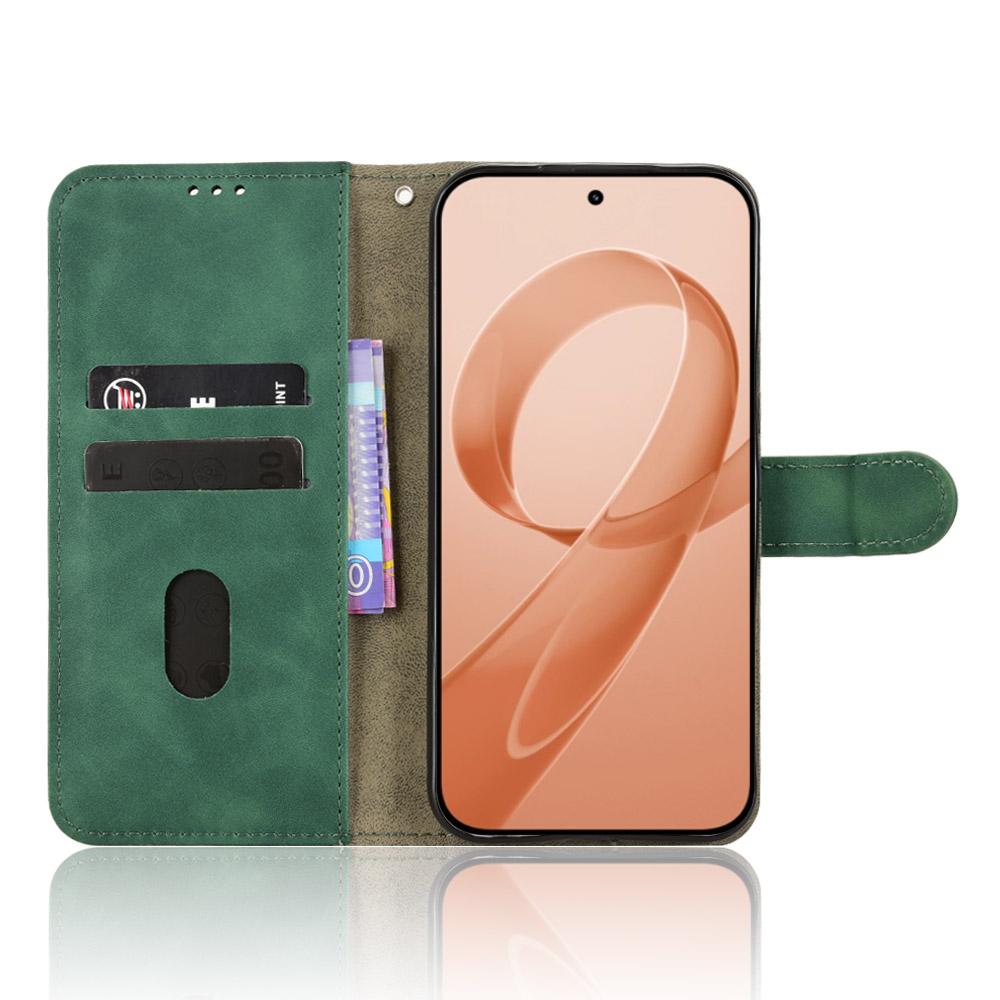 For Redmi K90 Pro Max / Poco F8 Ultra Skin Feel Magnetic Flip Leather Phone Case(Green)