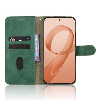 For Redmi K90 Pro Max / Poco F8 Ultra Skin Feel Magnetic Flip Leather Phone Case(Green)