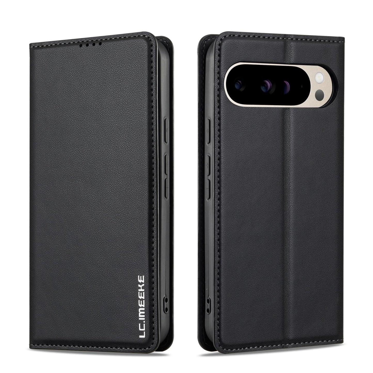 For Google Pixel 11 / 11 Pro LC.IMEEKE L1 Series Frosted Fine Texture PU Phone Case(Black)