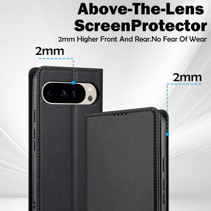 For Google Pixel 11 / 11 Pro LC.IMEEKE L1 Series Frosted Fine Texture PU Phone Case(Black)