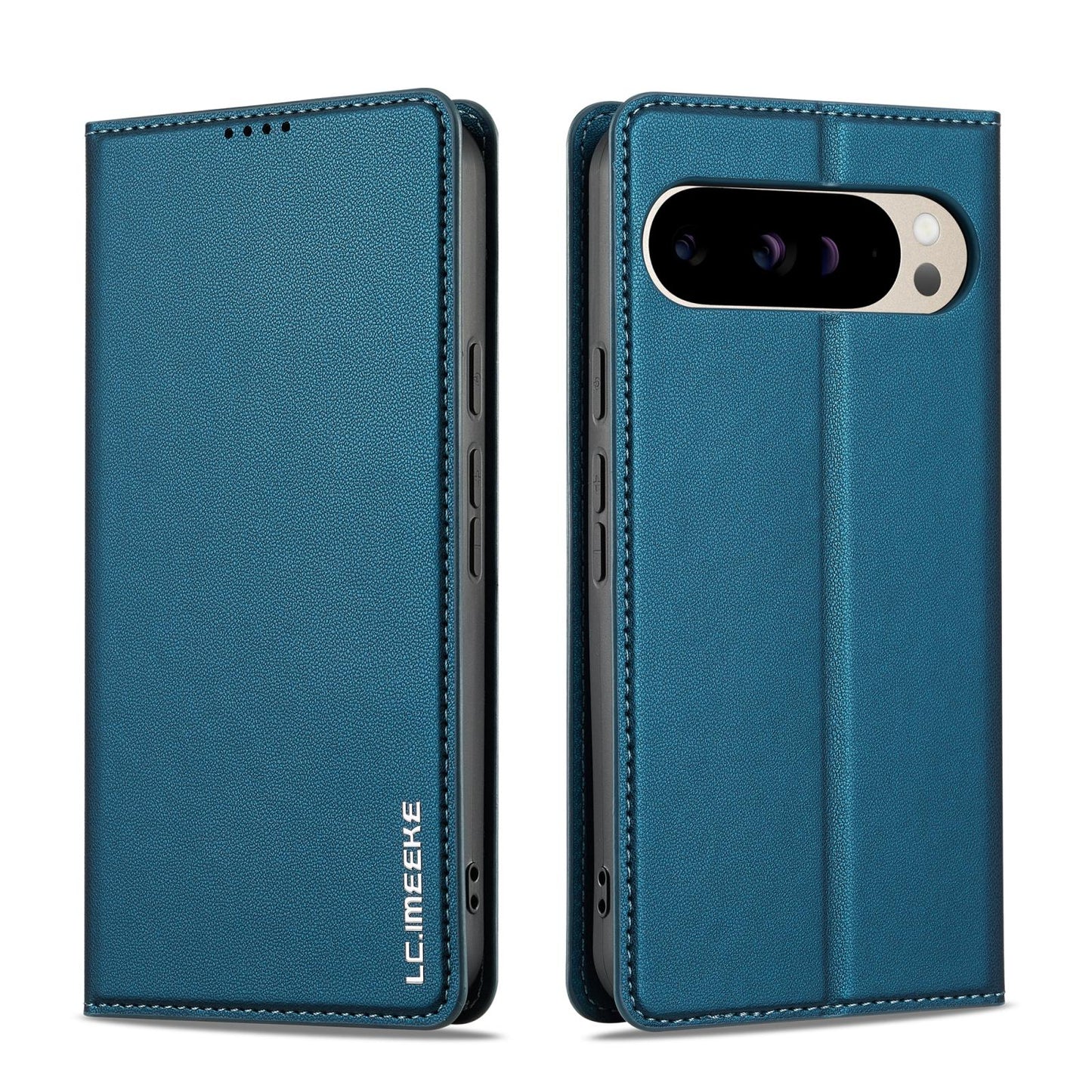For Google Pixel 11 / 11 Pro LC.IMEEKE L1 Series Frosted Fine Texture PU Phone Case(Blue)