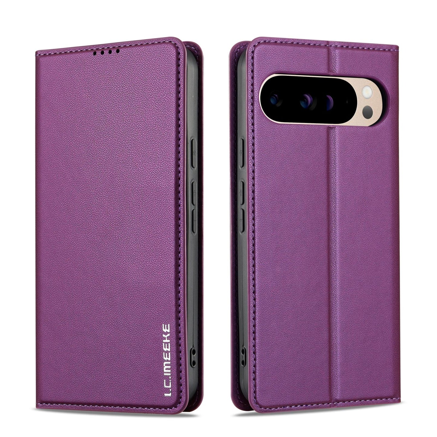 For Google Pixel 11 / 11 Pro LC.IMEEKE L1 Series Frosted Fine Texture PU Phone Case(Purple)