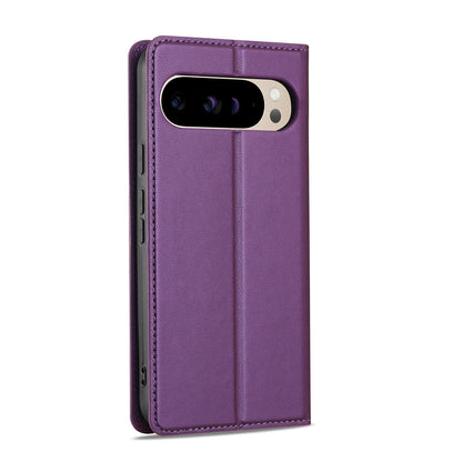 For Google Pixel 11 / 11 Pro LC.IMEEKE L1 Series Frosted Fine Texture PU Phone Case(Purple)