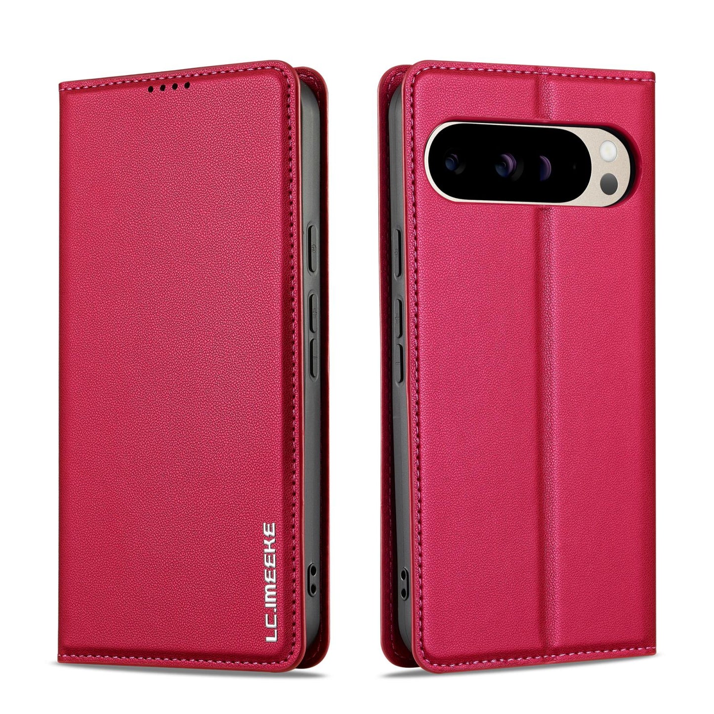 For Google Pixel 11 / 11 Pro LC.IMEEKE L1 Series Frosted Fine Texture PU Phone Case(Red)