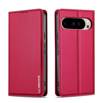 For Google Pixel 11 / 11 Pro LC.IMEEKE L1 Series Frosted Fine Texture PU Phone Case(Red)