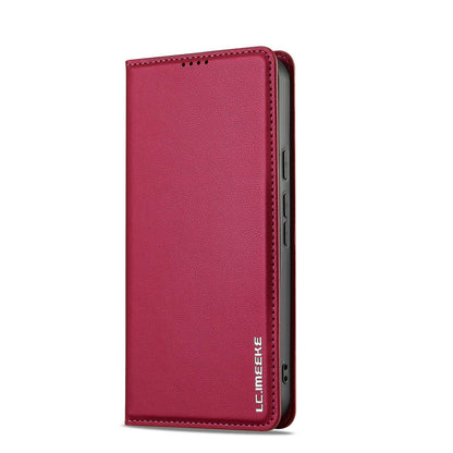 For Google Pixel 11 / 11 Pro LC.IMEEKE L1 Series Frosted Fine Texture PU Phone Case(Red)