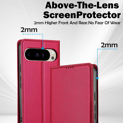 For Google Pixel 11 / 11 Pro LC.IMEEKE L1 Series Frosted Fine Texture PU Phone Case(Red)