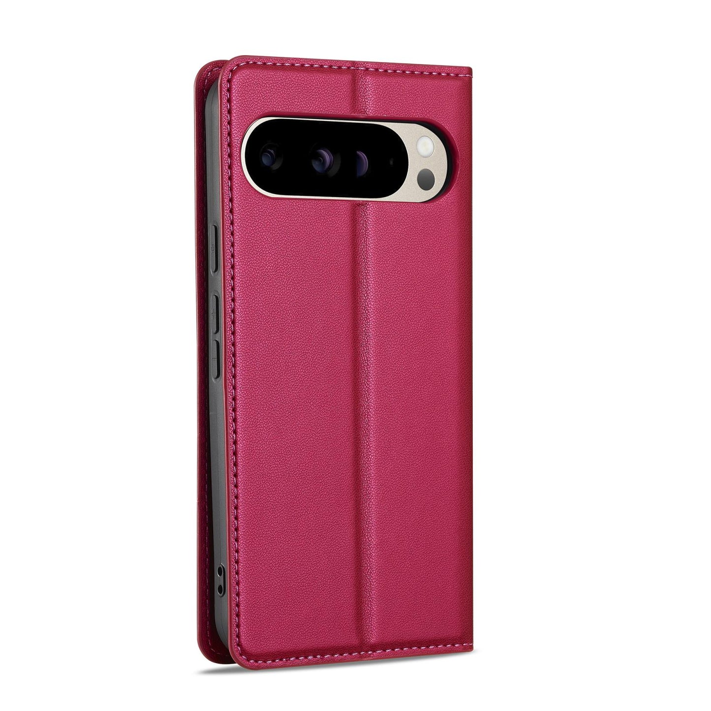 For Google Pixel 11 Pro XL LC.IMEEKE L1 Series Frosted Fine Texture PU Phone Case(Red)