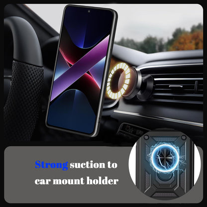 For Google Pixel 11 Sliding Camera Cover Design TPU+PC Phone Case - Blue - EDA006967506C