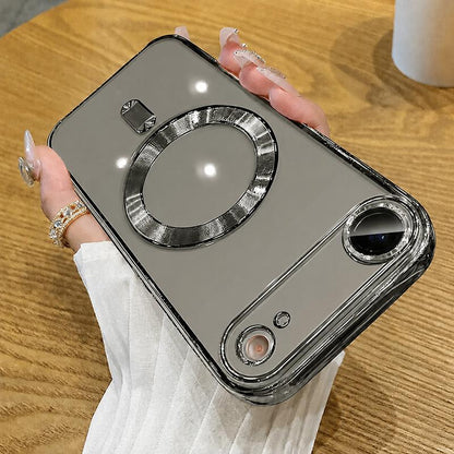 For iPhone Air Electroplating MagSafe Phone Case - Titanium Grey - EDA006968626J
