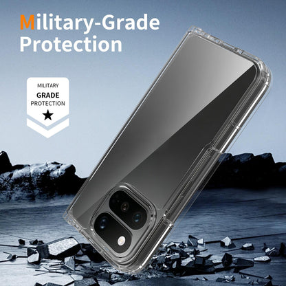 For Google Pixel 11 Pro Fold Scratchproof Acrylic TPU Phone Case - Transparent - EDA006975003A