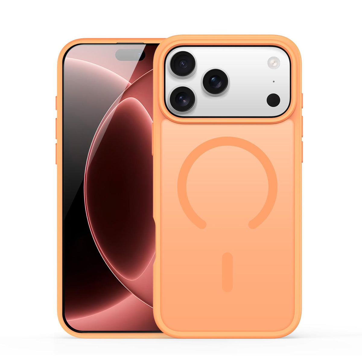 For iPhone 18 Pro Max / 17 Pro Max DUX DUCIS Yind Series MagSafe TPU Hybrid PC Phone Case - Orange - EDA006980008F
