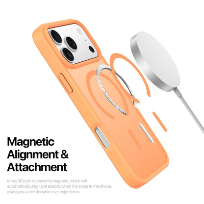 For iPhone 18 Pro Max / 17 Pro Max DUX DUCIS Yind Series MagSafe TPU Hybrid PC Phone Case - Orange - EDA006980008F