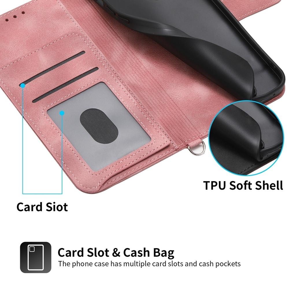 For Redmi K90 Pro Max / Poco F8 Ultra 5G Skin Feel Flowers Embossed Wallet Leather Phone Case(Pink)