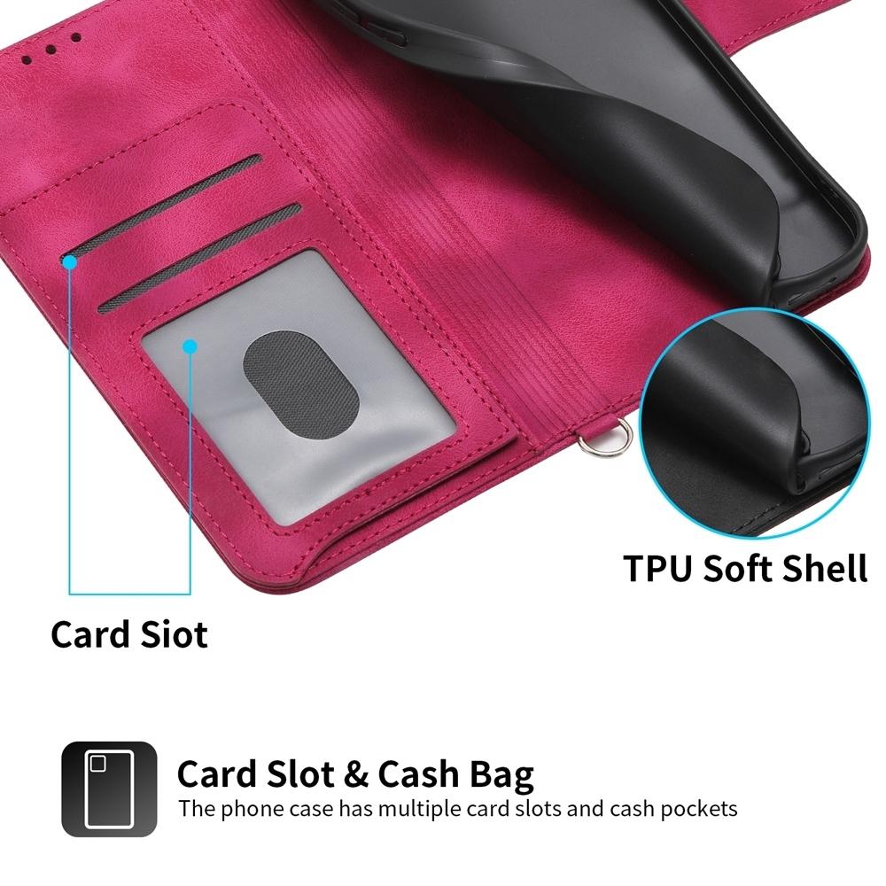 For Redmi K90 Pro Max / Poco F8 Ultra 5G Skin Feel Flowers Embossed Wallet Leather Phone Case(Wine Red)