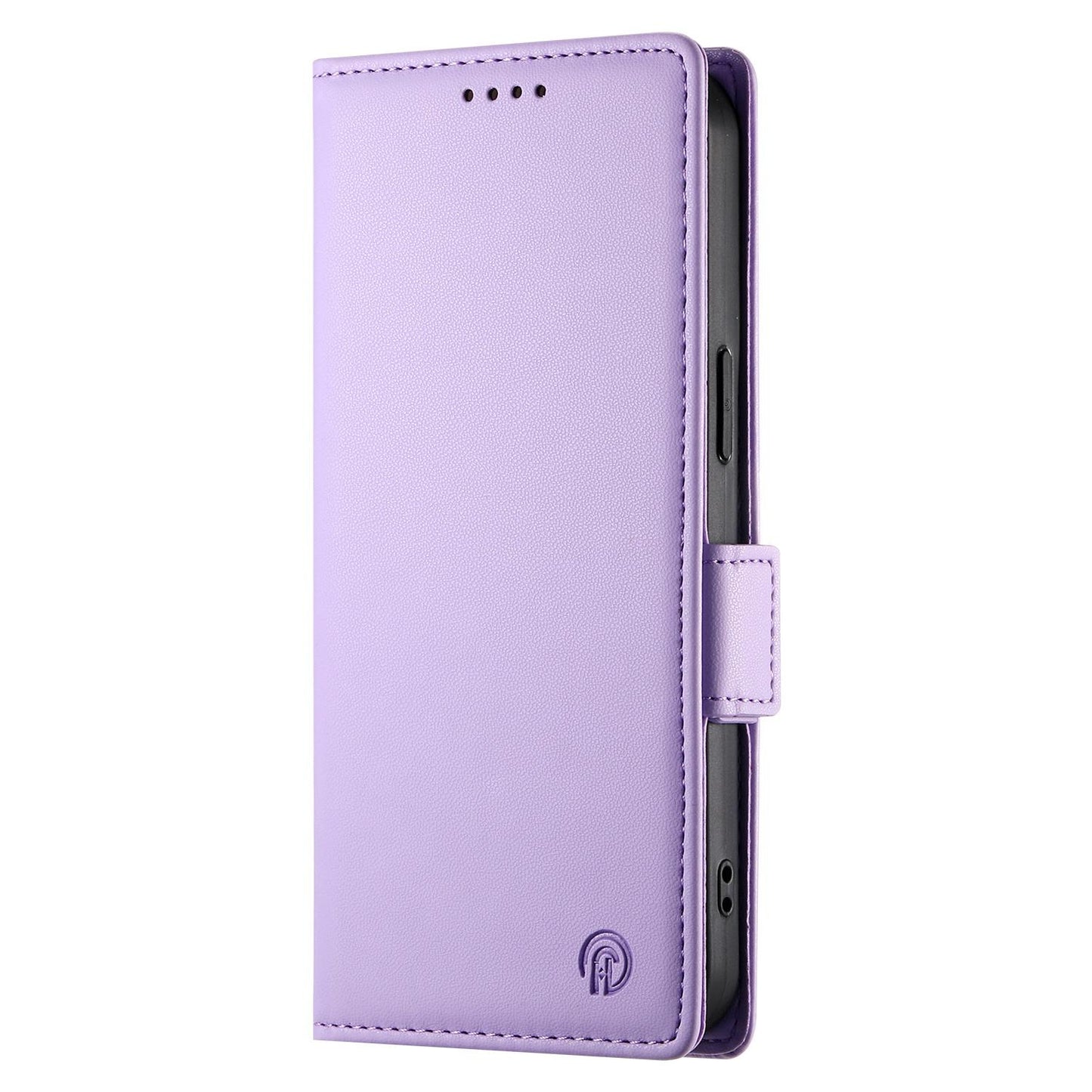 For Redmi K90 Pro Max / Poco F8 Ultra 5G Side Buckle Magnetic Frosted Leather Phone Case(Purple)
