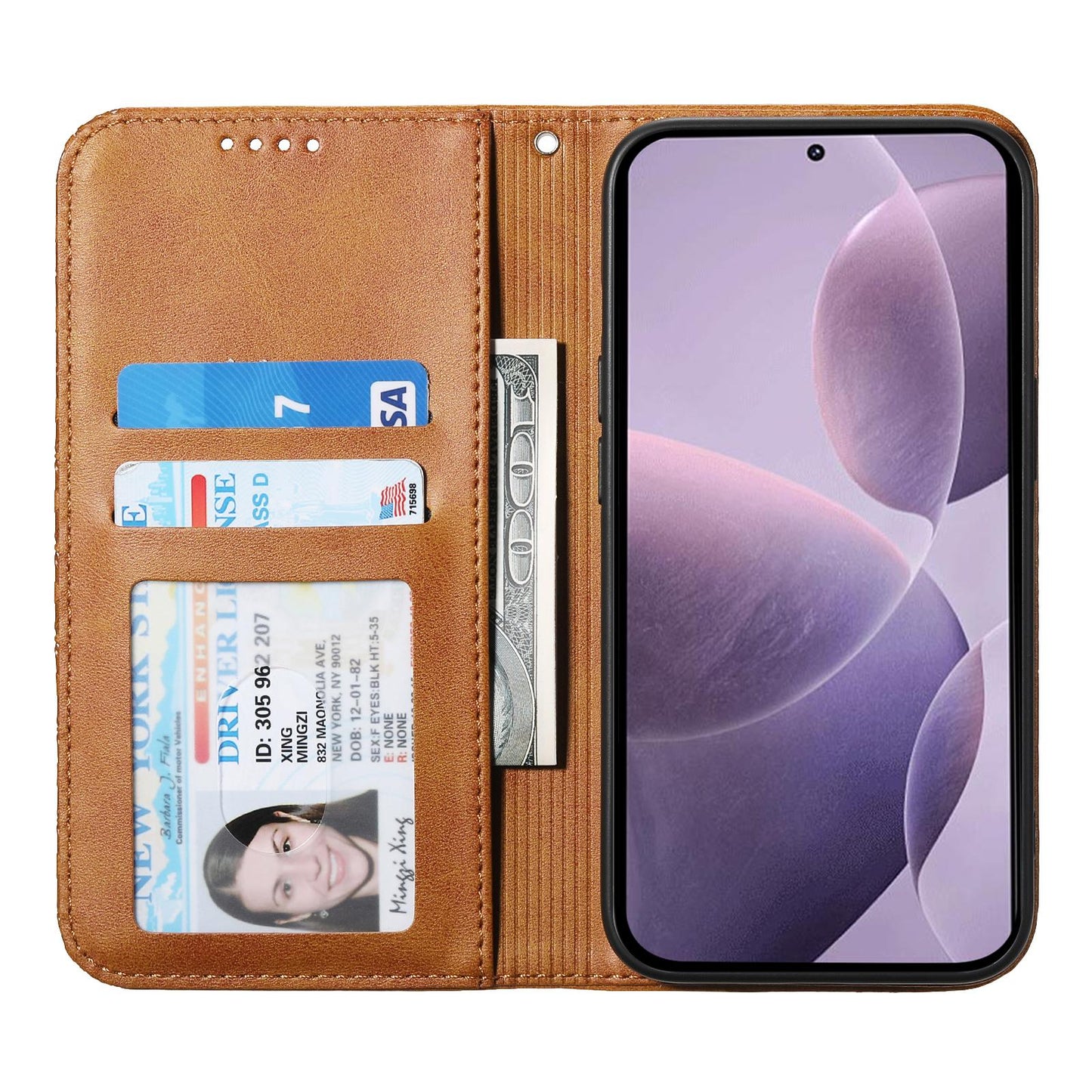 For Redmi K90 Pro Max / Poco F8 Ultra 5G Cubic Grid Calf Texture Magnetic Leather Phone Case(Yellow)