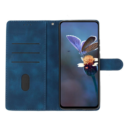 For Redmi K90 Pro Max/Poco F8 Ultra Flower Butterfly Embossing Pattern Leather Phone Case(Blue)