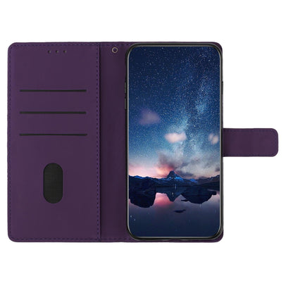 For Redmi K90 Pro Max/Poco F8 Ultra Diamond Embossed Skin Feel Leather Phone Case(Purple)