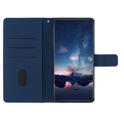 For Redmi K90 Pro Max/Poco F8 Ultra Diamond Embossed Skin Feel Leather Phone Case(Dark Blue)