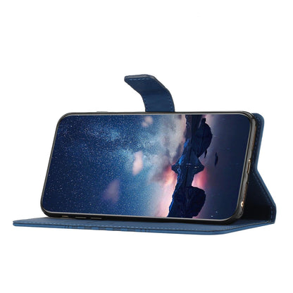 For Redmi K90 Pro Max/Poco F8 Ultra Diamond Embossed Skin Feel Leather Phone Case(Dark Blue)