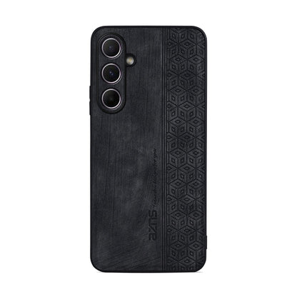 For Galaxy A18 5G / A18 4G AZNS 3D Embossed Skin Feel Phone Case(Black)