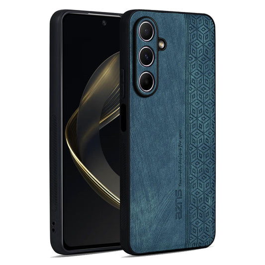 For Galaxy A18 5G / A18 4G AZNS 3D Embossed Skin Feel Phone Case(Dark Green)