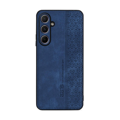 For Galaxy A18 5G / A18 4G AZNS 3D Embossed Skin Feel Phone Case(Sapphire Blue)