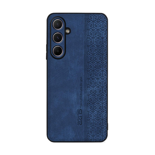 For Galaxy A18 5G / A18 4G AZNS 3D Embossed Skin Feel Phone Case(Sapphire Blue)