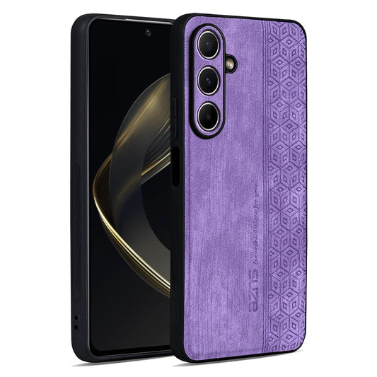 For Galaxy A18 5G / A18 4G AZNS 3D Embossed Skin Feel Phone Case(Purple)