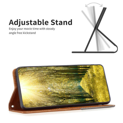 For Redmi Note 17 Pro 5G Global 163mm Rhombus Texture Magnetic Leather Phone Case(Yellow)