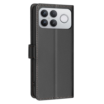For Redmi K90 Pro Max/Poco F8 Ultra Litchi Texture RFID Anti-theft Leather Phone Case(Black)