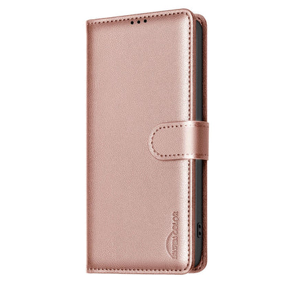 For Redmi K90 Pro Max/Poco F8 Ultra Litchi Texture RFID Anti-theft Leather Phone Case(Gold)