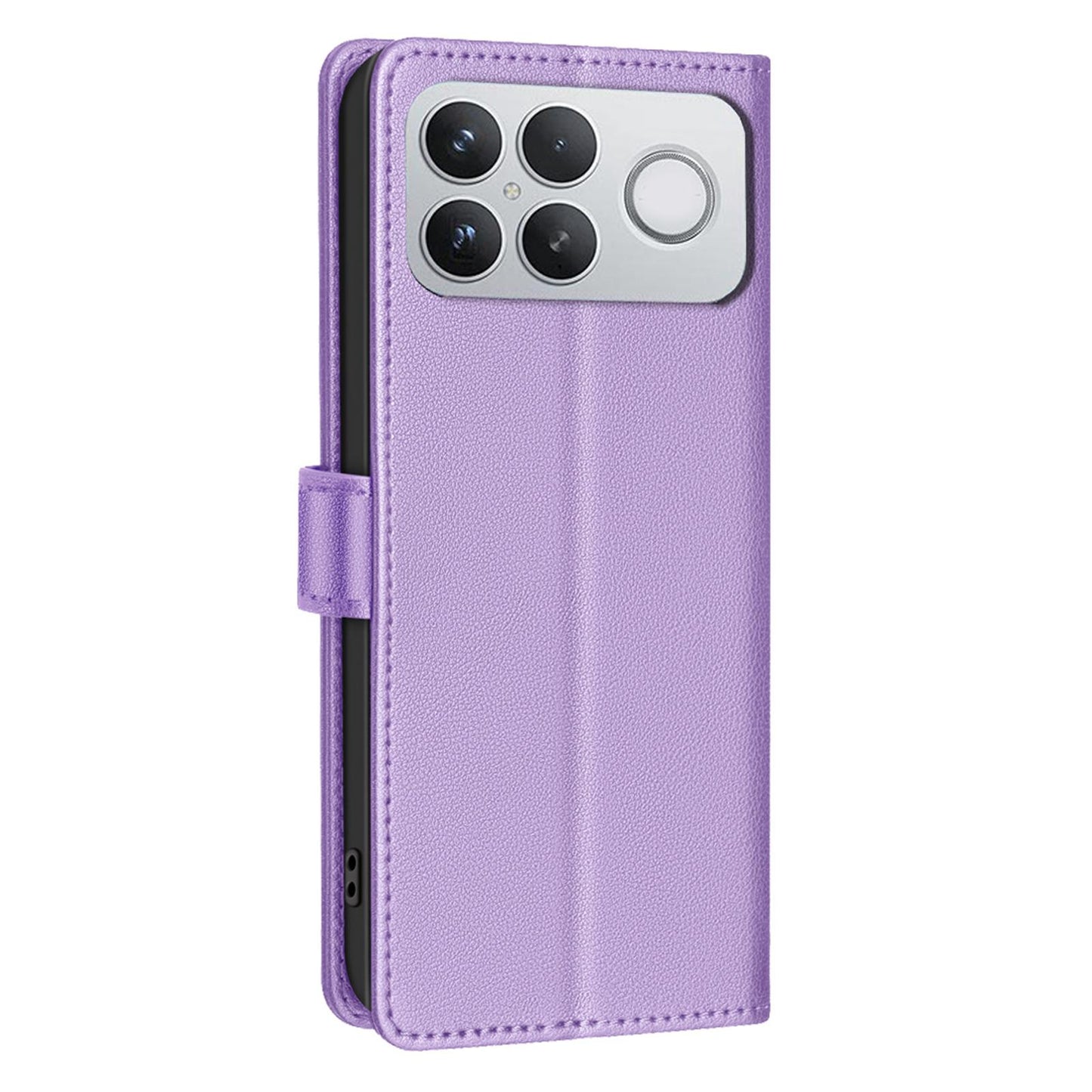 For Redmi K90 Pro Max/Poco F8 Ultra Litchi Texture RFID Anti-theft Leather Phone Case(Purple)