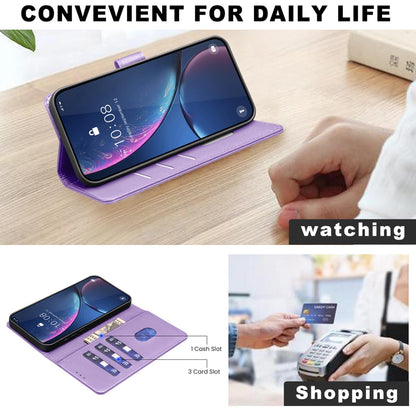 For Redmi K90 Pro Max/Poco F8 Ultra Litchi Texture RFID Anti-theft Leather Phone Case(Purple)