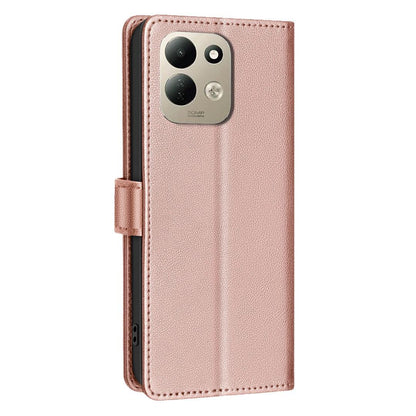 For Redmi 17 4G / 5G Global 170mm Litchi Texture RFID Anti-theft Leather Phone Case(Gold)