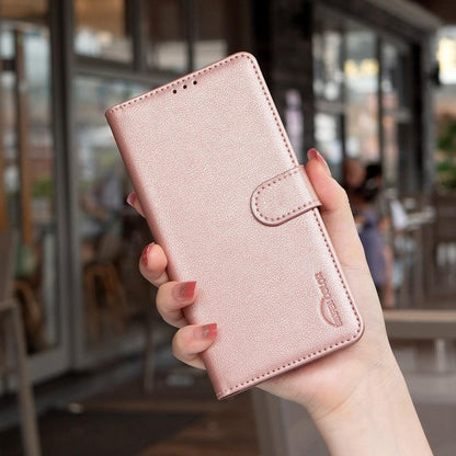 For Redmi 17 4G / 5G Global 170mm Litchi Texture RFID Anti-theft Leather Phone Case(Gold)